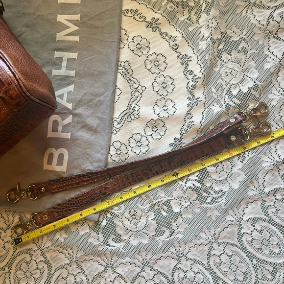 Brahmin :: Brown Croc and Leather Purse - Picture 7 of 15